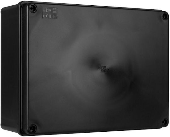 PAWBOL Surface Mounted Electrical Box Watertight IP65 in Black Color
