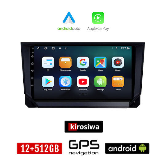 Kirosiwa Car Audio System for Mazda CX-9 2006-2015 (Bluetooth/USB/AUX/WiFi/GPS/Apple-Carplay/Android-Auto) with Touch Screen 9"