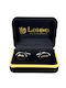 Legend Accessories Cufflinks of Silver Black