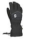 Schwarz Leder Handschuhe