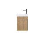 Martin Bench with Washbasin & Mirror Coffee