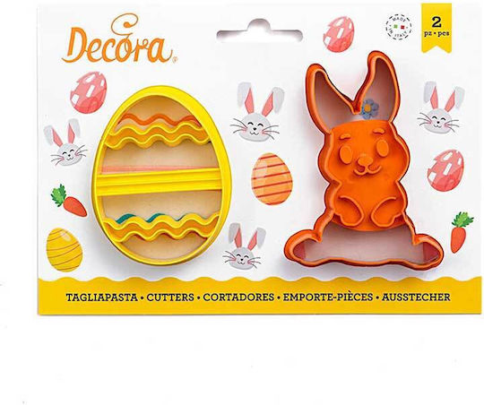 Decorata Ausstechformen Kunststoff 2Stück 8024622069223