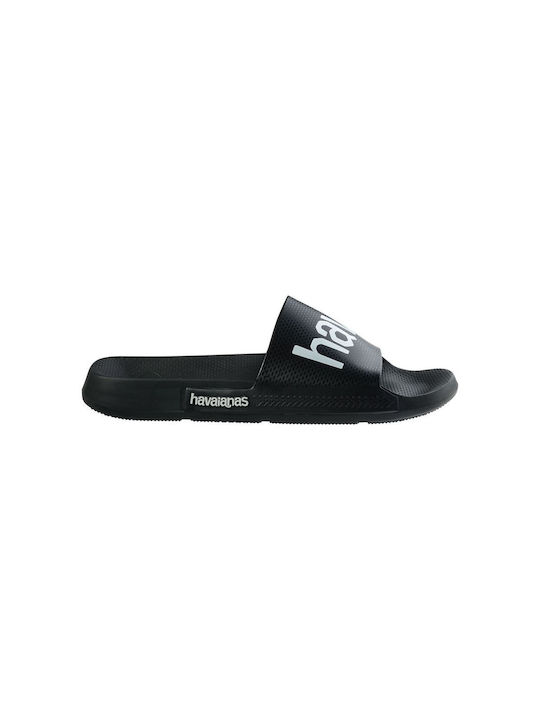 Havaianas Classic Logomania Herren-Sandalen Schwarz