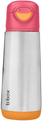 B.Box Παγούρι Θερμός Non Spill 500ml Strawberry Shake B.Box Παγούρι Θερμός Non Spill 500ml Strawberry Shake
