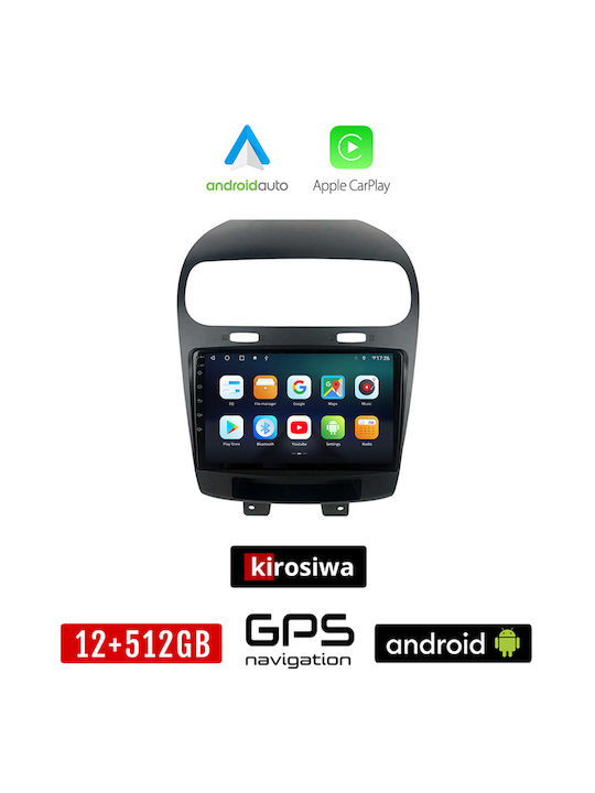Kirosiwa Car Audio System for Fiat Freemont 2008+ (Bluetooth/USB/AUX/WiFi/GPS/Apple-Carplay/Android-Auto) with Touch Screen 9"