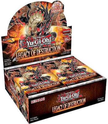 Yu-Gi-Oh! KON184776 Legacy of Destruction Booster Packs 24 Stück