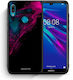 Акварелно розово черно Huawei Y6 2019 дело