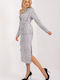 Lakerta Rochie Light Grey