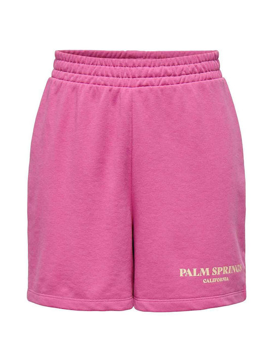 Only Women's Sporty Shorts Strawberry Moon