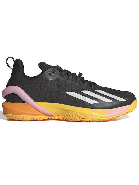 Adidas Men's Tennis Shoes for Hard Courts Αurora Βlack / Zero Met. / Spark