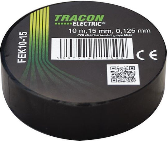 Tracon Electric Isolierband Schwarz