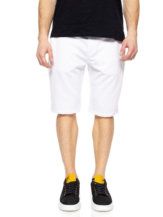 Biston Men's Athletic Shorts White