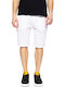 Sportliche Herrenshorts White