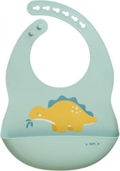 Saro Dinos Waterproof Bib Silicone with Button ...