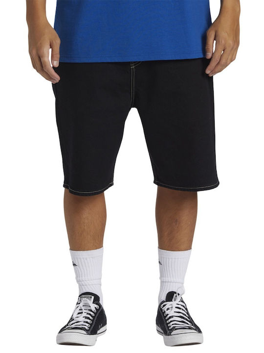 Quiksilver Saturn Ανδρική Βερμούδα Τζιν Black