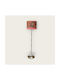 Oxygen Orange Ethnic Floor Lamp H155xW1.55cm. with Socket for Bulb E27 Orange