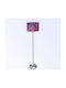 Oxygen Pink Vitr Floor Lamp H155xW1.55cm. with Socket for Bulb E27 Pink