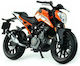 Motocicletă Ktm 250 Duke neagră 1:18 BG-51-0009