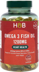 Holland & Barrett Omega 3 Fish Oil Рибено масло...