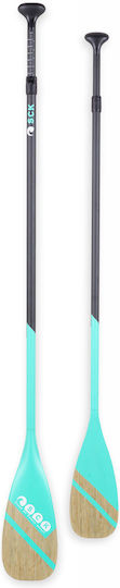 Κουπί Sup Ρυθμιζόμενο 160-215cm Full Carbon Bamboo Λεπίδα – Silica Sck