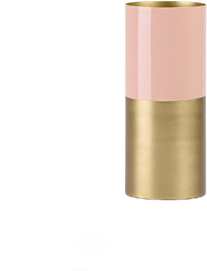 Capolavoro Decorative Vase Pink 10x10x20cm