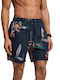 Superdry Men's Swim Shorts M3010212a-8ul Dark Navy Hawaiian