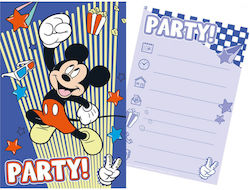 Javoli Invitation Mickey 1pcs