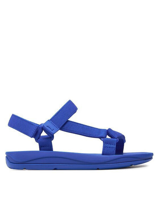 Camper Match Damen Flache Sandalen in Blau Farbe