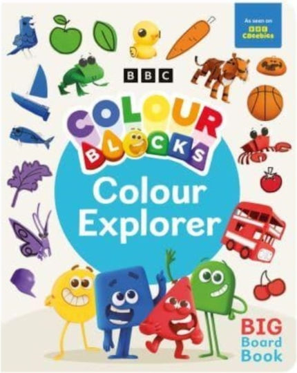 Colourblocks Colour Explorer Голяма Книжка С Дъска
