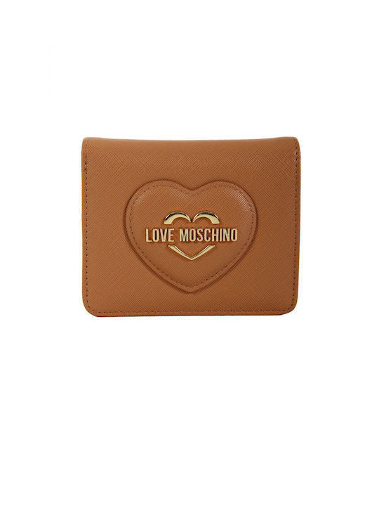 Love Moschino Geldbörse Metallic Logo Camel