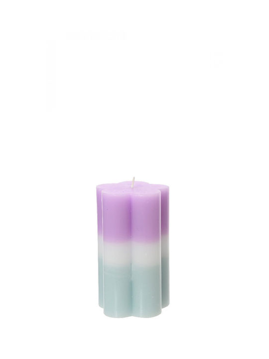 Kaemingk Decorative Candle Lilac 1pcs