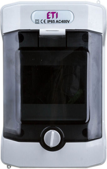 ETI Tablou electric Etaj, Etanș, 1 Rând, 4 Elemente