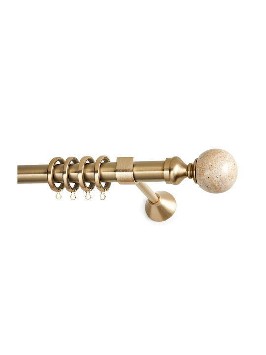 Anartisi Metallic Curtain Pole Lithos Double wi...