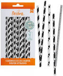 Decora Straw Black 1pcs