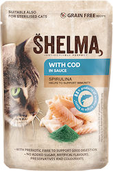 Shelma Wet Food for Cat with Cod 85gr