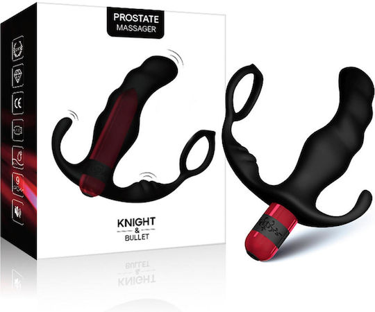 Prostate Massager Penis Ring 9 Modes 11cm