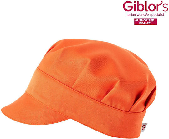 Giblor's Σκούφος Σεφ Πορτοκαλί Giblors