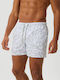 Men's Swimwear Shorts Yellow with Patterns