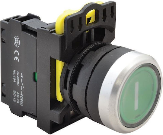 Tracon Electric Μπουτόν Βιομηχανικού Τύπου NYG3-P1