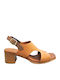 Leather Sandals Anatomic Beige