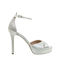 Sandals 85/860f01s White Satin White