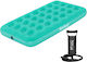 Bestway Надуваем Матрак За Сън Едноспален С Интегрирана Помпа Drowsy Dreamer 158x89x18см Тюркоазен
