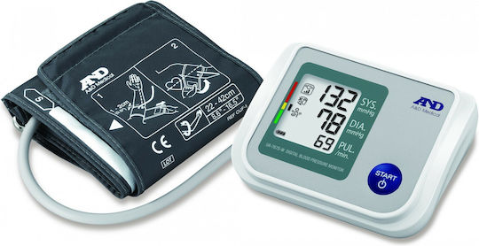 A&D Medical Blood Pressure Monitor Electronical Blood Pressure Monitor Arm with Arrhythmia Detection UA 767SW