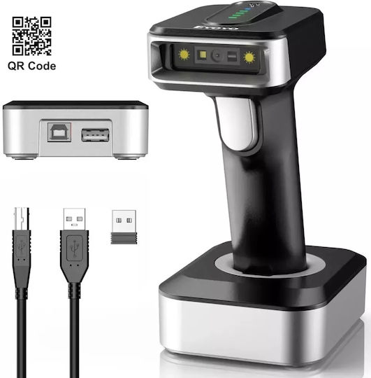 Eyoyo Eyoyo Ey-029 1d/2d Qrcode Handheld Scanner Wireless with 2D and QR Barcode Reading Capability