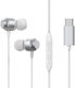 Joyroom Jr-ec06 In-Ear Freisprecheinrichtung Kopfhörer mit Stecker USB-C Weiß