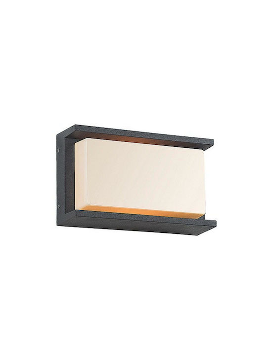 Zambelis Lights Wall-Mounted Outdoor Ceiling Light E27 IP44 7x24x14εκ.