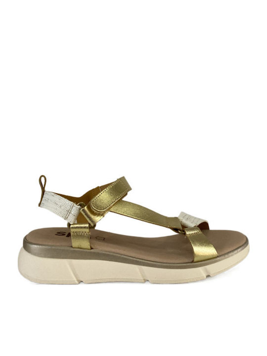 SPK Shoes Πλατφόρμες Χρυσές