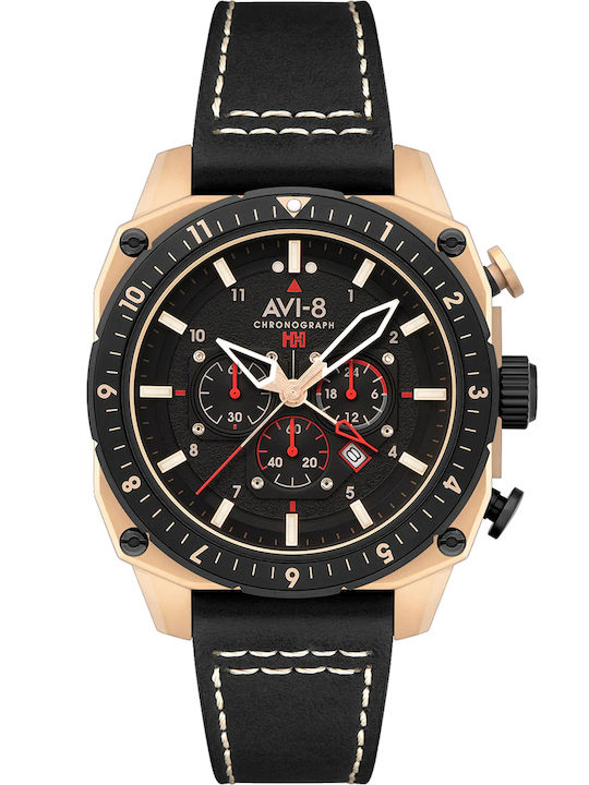 AVI-8 Hawker Hunter Ανδρικό Ρολόι 43mm Χρονογρά...