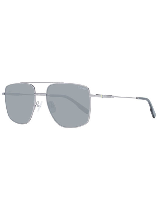 Hackett Men's Sunglasses with Silver Metal Frame and Gray Lens HSK1150-941P