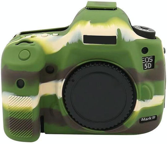 Canon Eos 5ds Soft Silicone Protective Case Camouflage